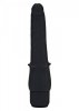 Klasyczne wibrujące dildo smukłe czarne 21 cm